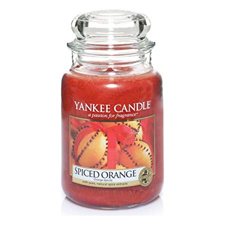 Yankee Candle Large Jar Candle, Spiced Orange