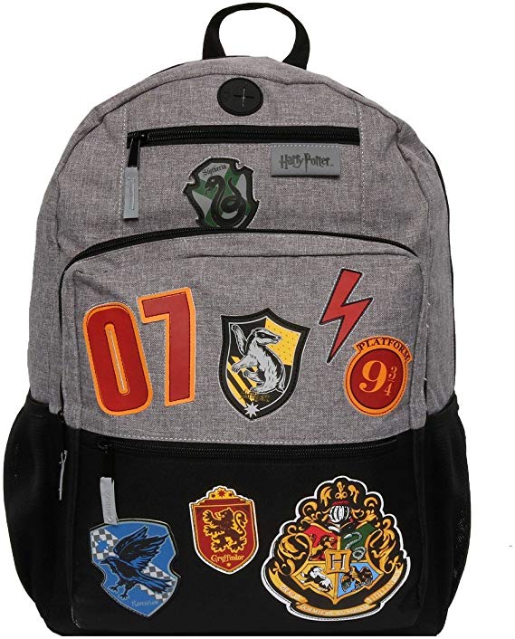 HARRY POTTER 18" Hogwarts School Kids' Backpack - Black