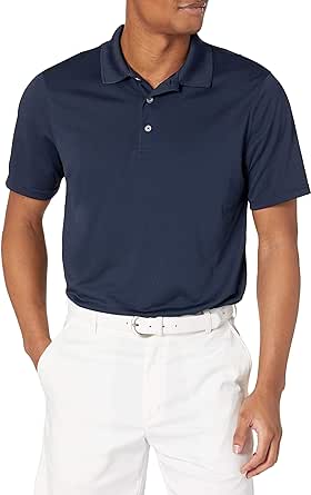 Amazon Essentials Men's Regular-Fit Quick-Dry Golf Polo Shirt-Discontinued Colors