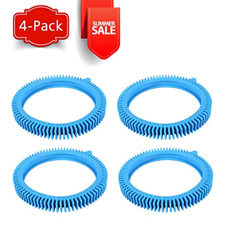 AR-PRO Replacement Tires with Super Hump for Poolvergnuegen 896584000-143, Fits Select Poolvergnuegen Cleaners, 4-Pack