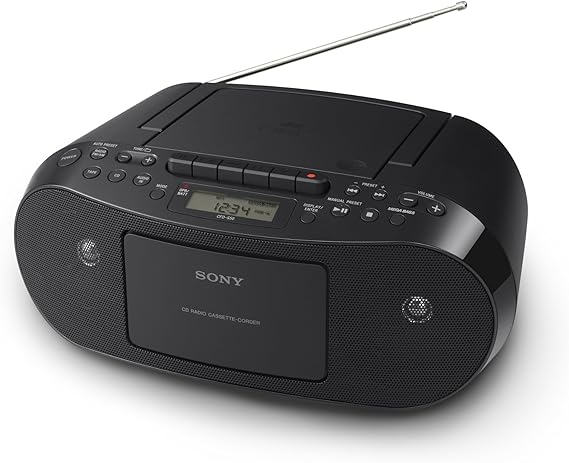 Sony CFDS50 Portable CD, Cassette & AM/FM Radio Boombox