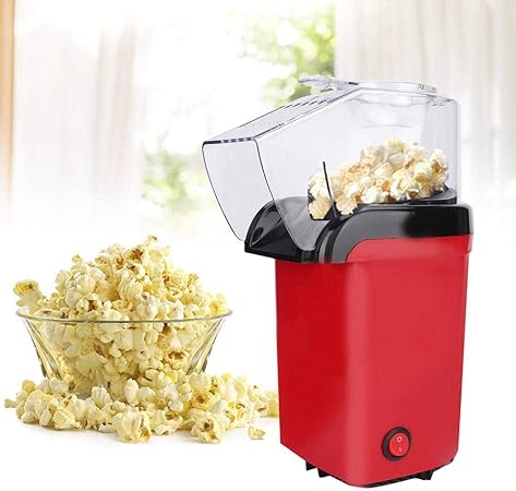 Popcorn Maker Mini, 1100W Mini Household Kitchen Electric ABS Popcorn Maker Machine AU Plug 220V