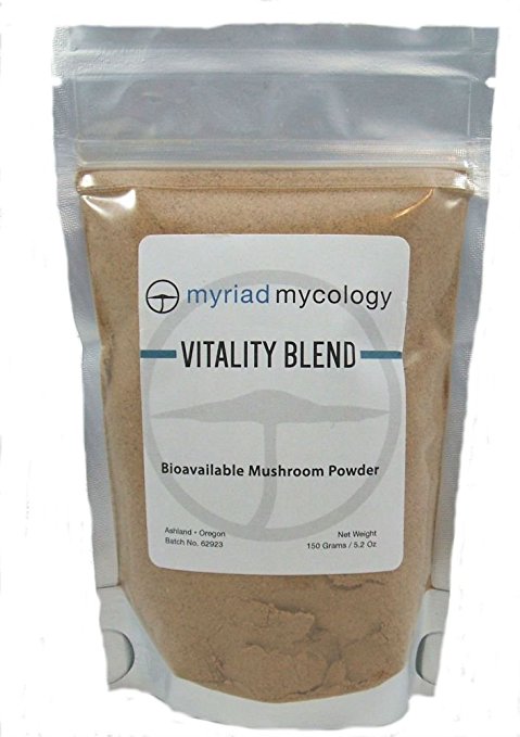 Vitality Blend -Ten Species Mushroom Powder 5.2 oz