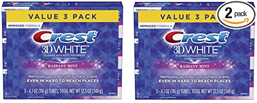 2 Boxes, 3.8 oz (Pack of 6), New Version