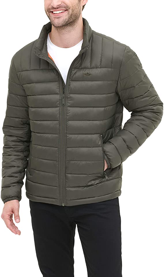 Dockers Men's The Noah Classic Ultra Loft Packable Puffer Jacket