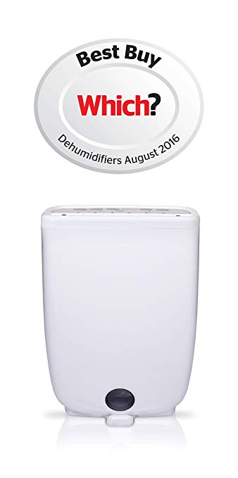 Meaco Portable Compact Dehumidifier DD8L, EXCLUSIVE 3 YEAR WARRANTY backed by Meaco (normally 2 years) FREE Pair of Devola Reusable Dehumidifier bags