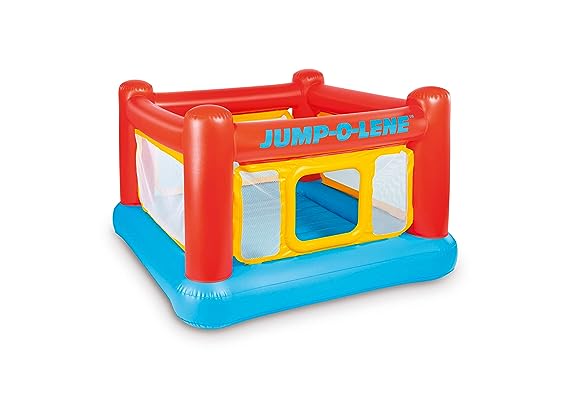 Intex Playhouse Jump-O-Lene Inflatable Bouncer, 68" X 44", for Ages 3-6