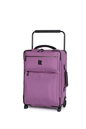 it luggage World's Lightest Los Angeles 21.5", Purple 2 Tone