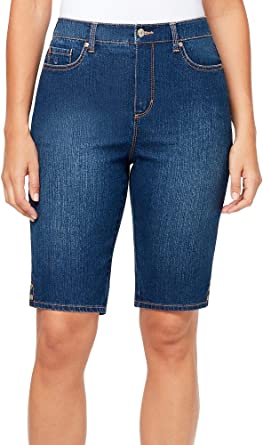 Gloria Vanderbilt Women's Amanda High Rise Bermuda Short