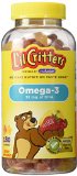 Lil Critters Omega-3 DHA - 180 Gummy Fish