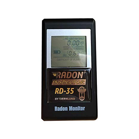 Tjernlund 9873739 Radon Inspector 3 Detector, Premium Gas Monitor, Instant Tester for Family Home Safety