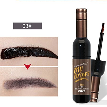 Shouhengda Tattoo Eyebrow Gel Peel Off Natural Eyebrow Long-Lasting Waterproof Tint Dye Cream (A03)