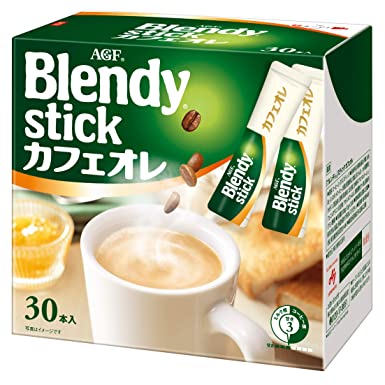 AGF Blendy Stick Cafe au Lait 30 sticks