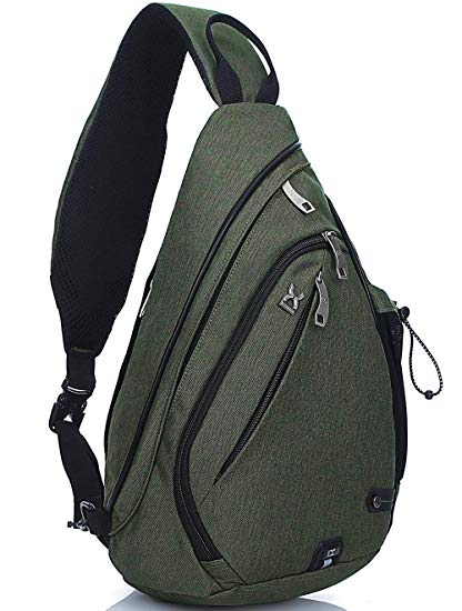 Pioneeryao Sling Bag Backpack 19'' Crossbody Backpack Shoulder Pack Sling Chest Bag