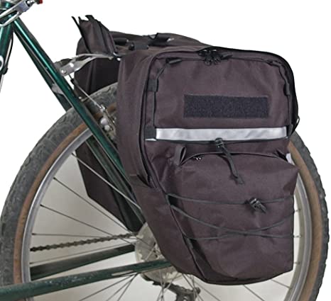 Bushwhacker Cimmaron Black - Bicycle Pannier Cycling Rack Bag Bike Rear Pack