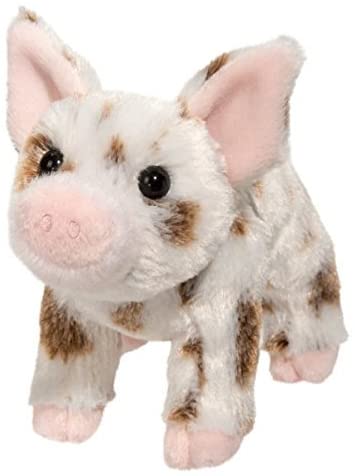 Douglas Yogi Brown Spotted Pig Plush Stuffed Animal