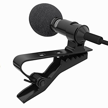 Generic E_57000455 Imported 3.5mm Clip On Mini Lapel Lavalier Microphone For -57000455MG