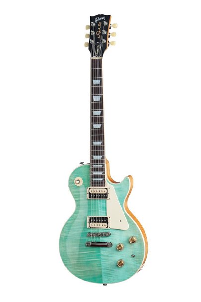 2015 Gibson Les Paul Classic in Seafoam Green