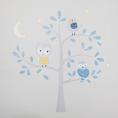 Lambs & Ivy Night Owl Happi by Dena Wall Appliques