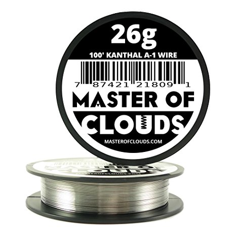 100 ft - 26 Gauge Kanthal A1 Resistance Wire AWG 100’ Lengths