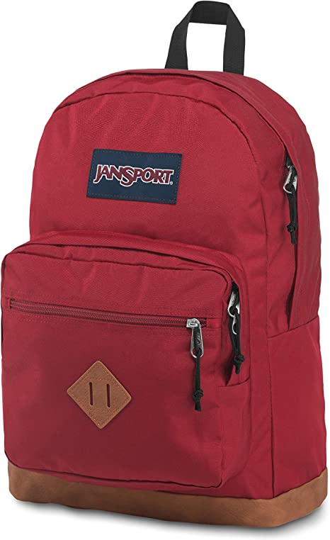 JanSport City View Backpack - 15-inch Laptop School Pack, Viking Red