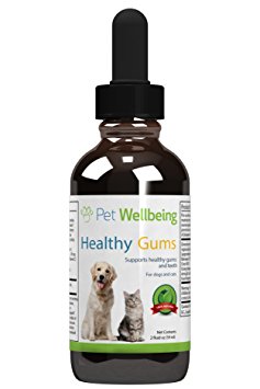 Pet Wellbeing - Healthy Gums for Cats - Natural Support for Healthy Gums in Cats - 2oz(59ml)