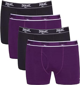 Everlast Men's Boxer Briefs - 4 Pack