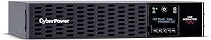 CyberPower PR1500RT2UC Smart App Sinewave UPS System, 1500VA/1500W, 8 Outlets, 2U Rack/Tower, Built-in Cloud Monitoring