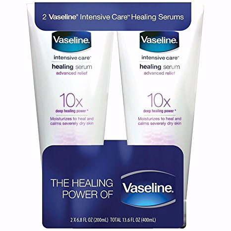 Vaseline Intensive Care Advanced Relief Healing Serum 6.8 fl oz (Pack of 2)