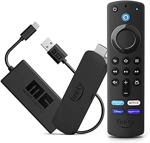 Fire TV Stick 4K   cable de alimentación USB Mission hecho para Amazon