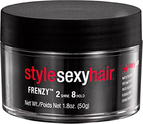 Sexy Hair Concepts Short Sexy Hair, Frenzy Texture Paste, 1.8 oz (Pack of 1)