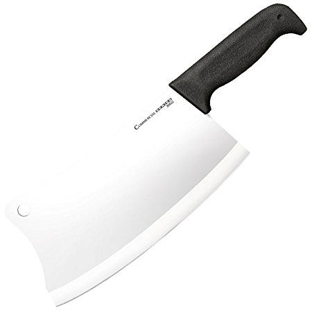 Cold Steel Commercial Cleaver Blade 13-3/4" Overall, Black/Silver, 9"