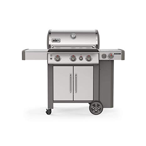 Weber 61006001 Genesis II S-335 LP Grill, Stainless Steel