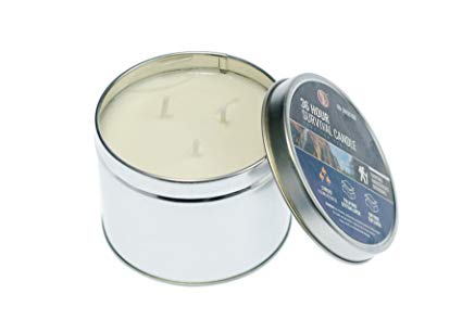 SE OD-3WSC100 Survival Candle 3 Wicks, 36 Total Hours, 12 Hours Per Wick