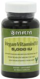MRM Vegan Vitamin D3 5000IU Veg Capsules 60 Count