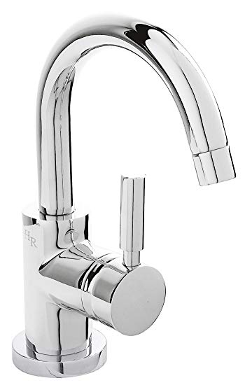 Hudson Reed PN386 Tec Single Lever Side Action Mini Basin Mixer and Waste - Chrome