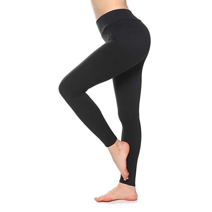 High Waisted Leggings for Women, Buttery Soft Elastic Opaque Tummy Control Leggings,Plus Size Workout Gym Yoga Stretchy Pants