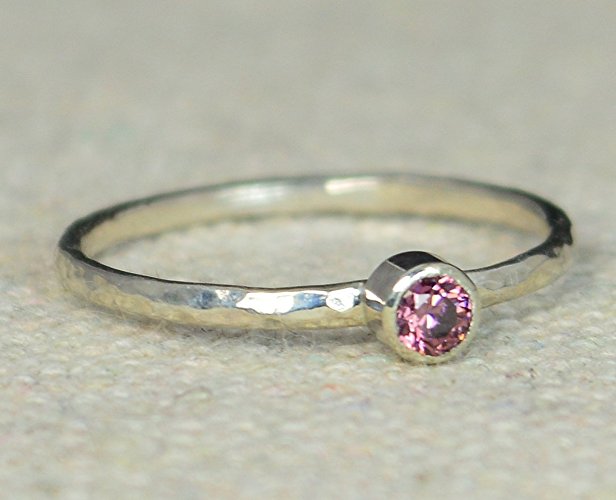Classic Sterling Silver Alexandrite Ring