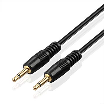 TNP 3.5mm Mono Cable (25FT) - 12V Trigger, IR Infrared Sensor Receiver Extension Extender, 3.5mm 1/8" TS Monaural Mini Mono Audio Plug Jack Connector Male to Male Cable Wire Cord