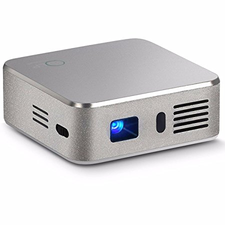 Mini Projector,ELEGIANT Portable Pico DLP Video Projector,Support 1080P WiFi HD LED Projector,Built-In Speakers for Home Theater,Presentations,Gaming,Smartphones,Tablets,Laptops