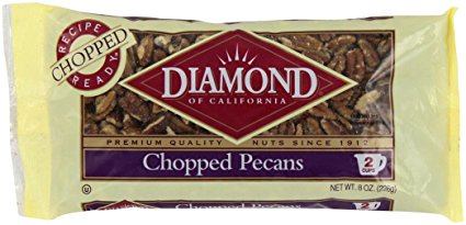Diamond of California, Chopped Pecans, Non GMO, No Added Salt, 8 Ounce