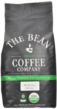 The Bean Coffee Company Mocha Java Organic Whole Bean Coffee 5-Pound Bag