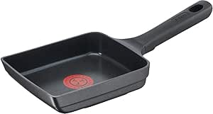 ティファール(T-fal) 玉子焼き器 ブラック 14×18cm キャストライン アロマ エッグロースター E22118