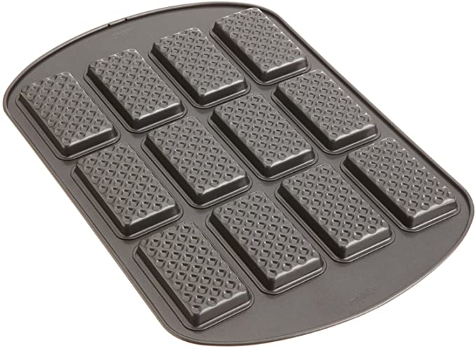 Wilton Nonstick 12-Cavity Rectangle Ice Cream Sandwich Pan