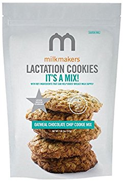 Milkmakers Lactation Cookie Mix - Gluten-Free Oatmeal Chocolate Chip - 18 oz