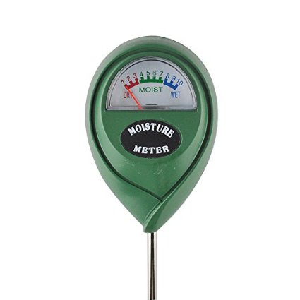 ICEKEY Soil Moisture Sensor Meter Indoor/Outdoor Soil Water Monitor Humidity Plant Care Hygrometer Moisture Tester for Garden