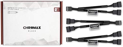 Noctua NA-SYC1 chromax.Black y-Cables