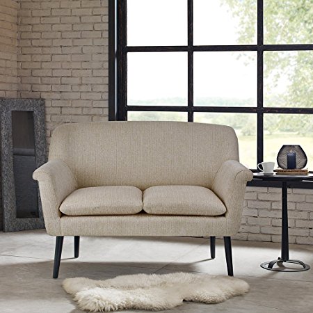 Davenport Rolled Arm Settee Cream/Morrocco See below
