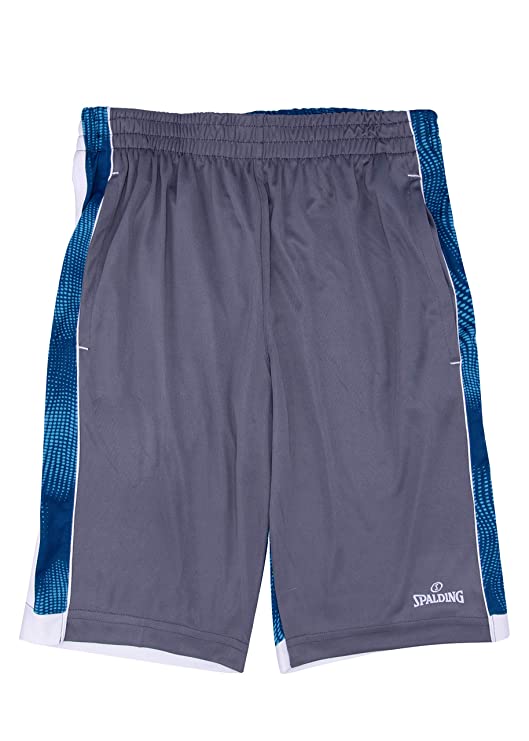 Spalding Boys Performance Athletic Basketball Gym Shorts with Pockets