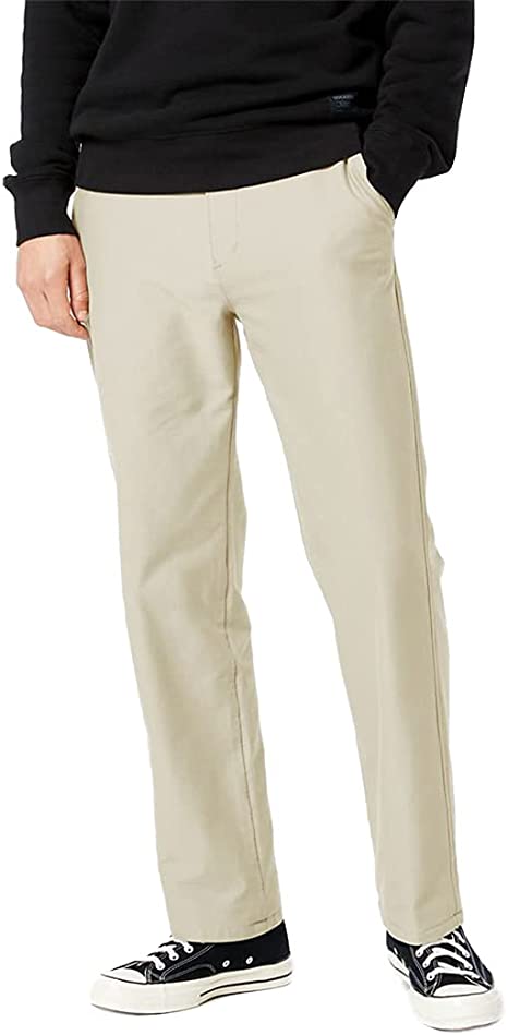 Dockers Men's Comfort Chino Straight Fit Smart 360 Knit Pants (Regular and Big & Tall)